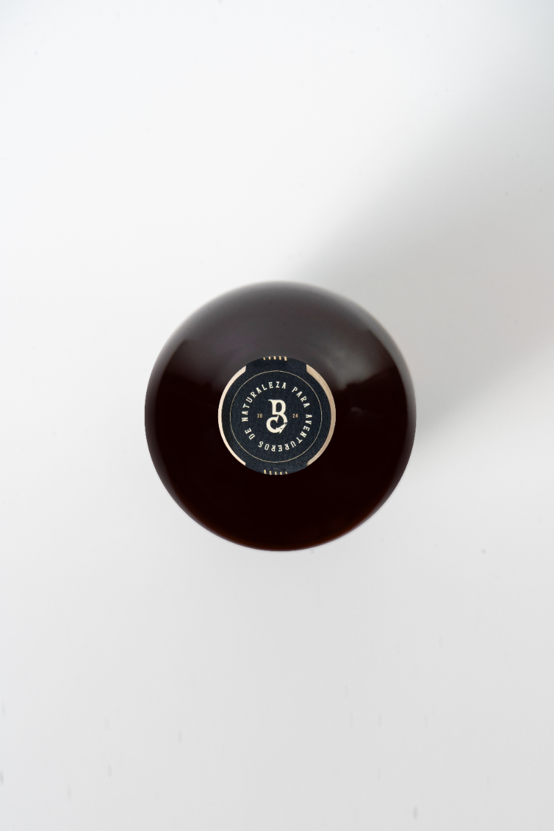 Barracuda Vermouth botella vista superior